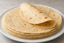 Domácí pšeničné tortilly na wrapy