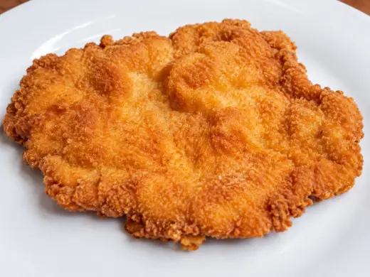 Křupavý vepřový řízek