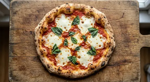 Domácí italská Pizza Margherita